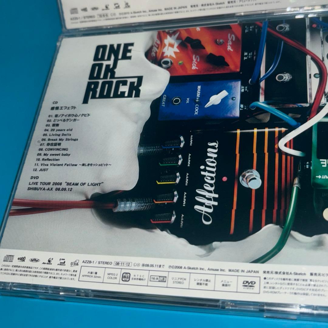 ONE OK ROCK 感情エフェクト Nicheシンドローム 初回限定盤セット