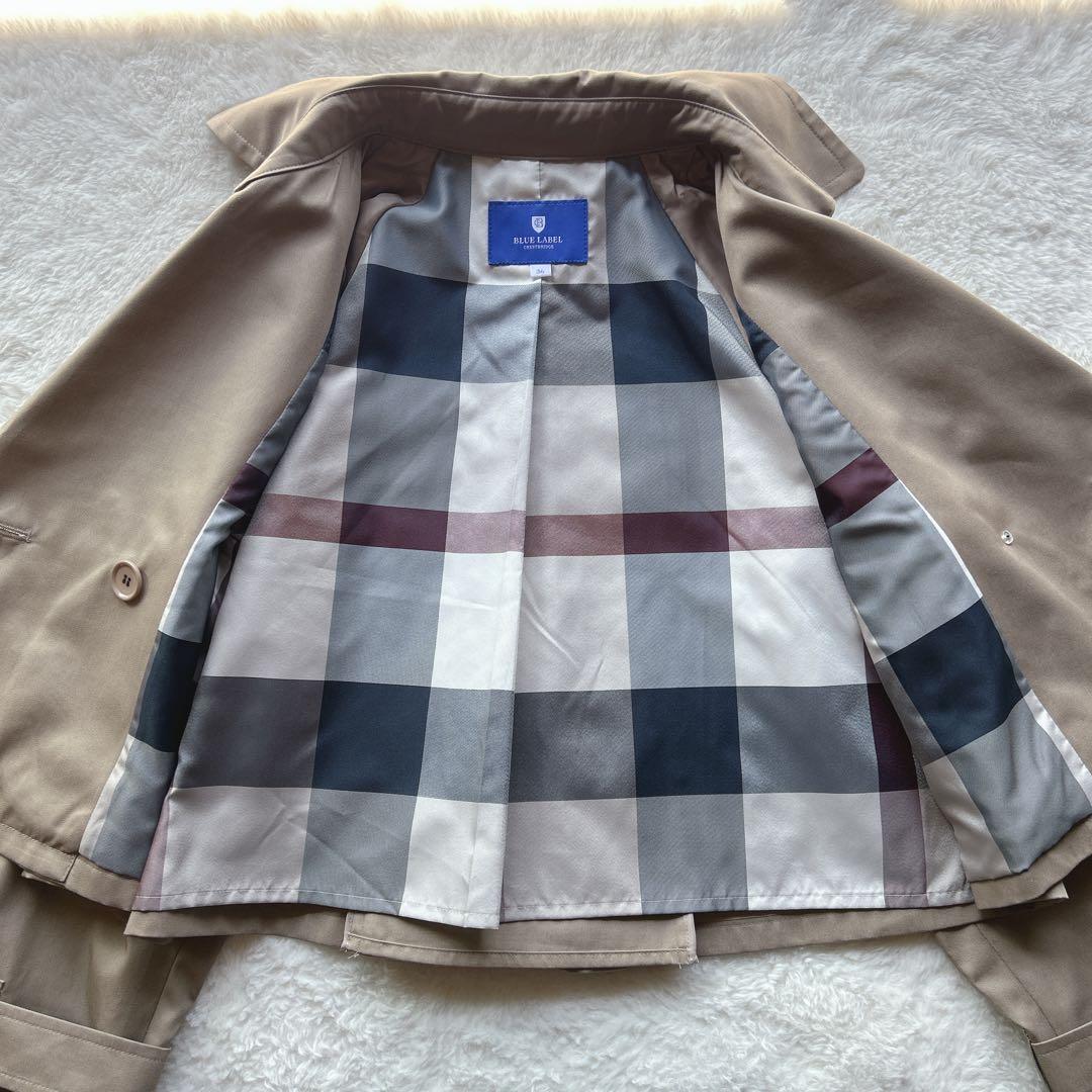 未使用級✨️ ブルーレーベル クレストブリッジ トレンチコート ショート 24SS