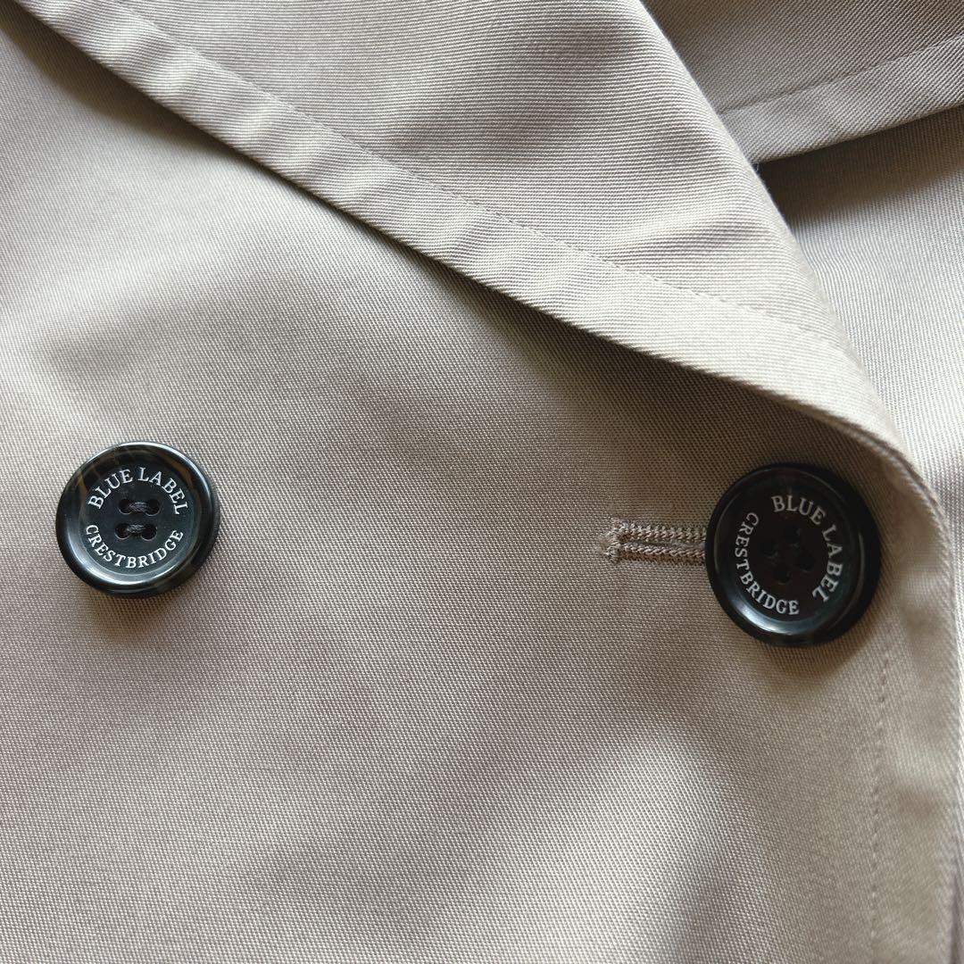 未使用級✨️ ブルーレーベル クレストブリッジ トレンチコート ショート 24SS