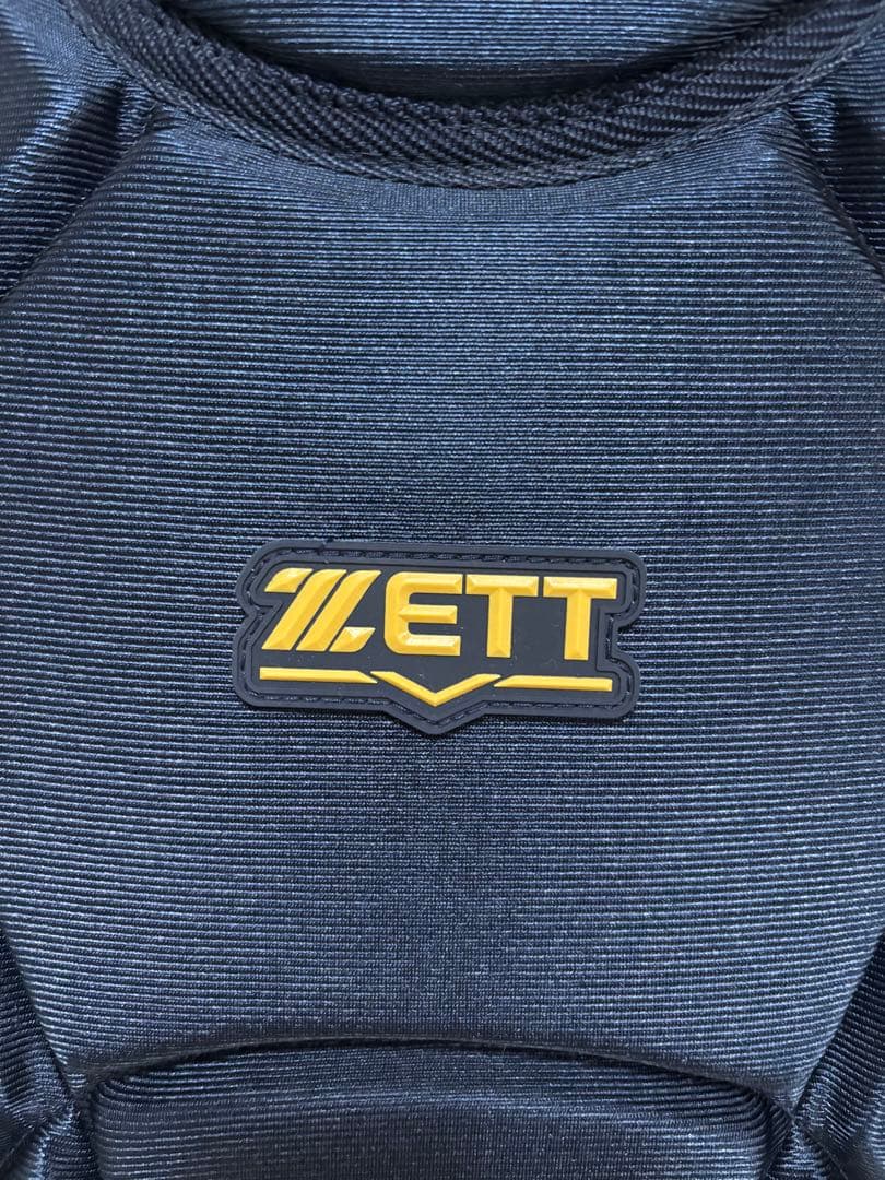 ZETT キャッチャー用プロテクター ネイビー