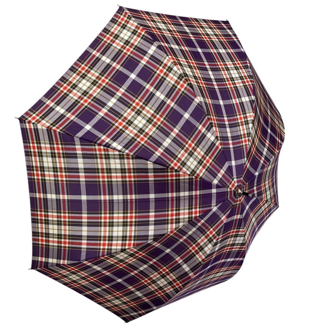 Vivienne Westwood　日傘　UVカット　パープル　チェック