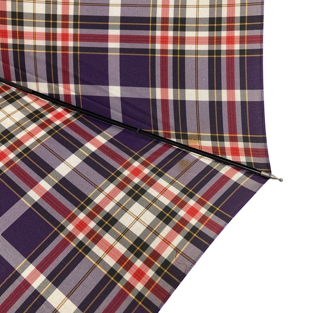Vivienne Westwood　日傘　UVカット　パープル　チェック