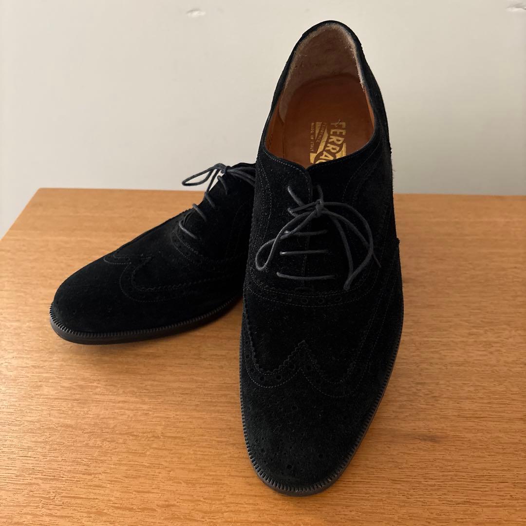 Salvatore Ferragamoフェラガモ ドレスシューズ　スエード　革靴