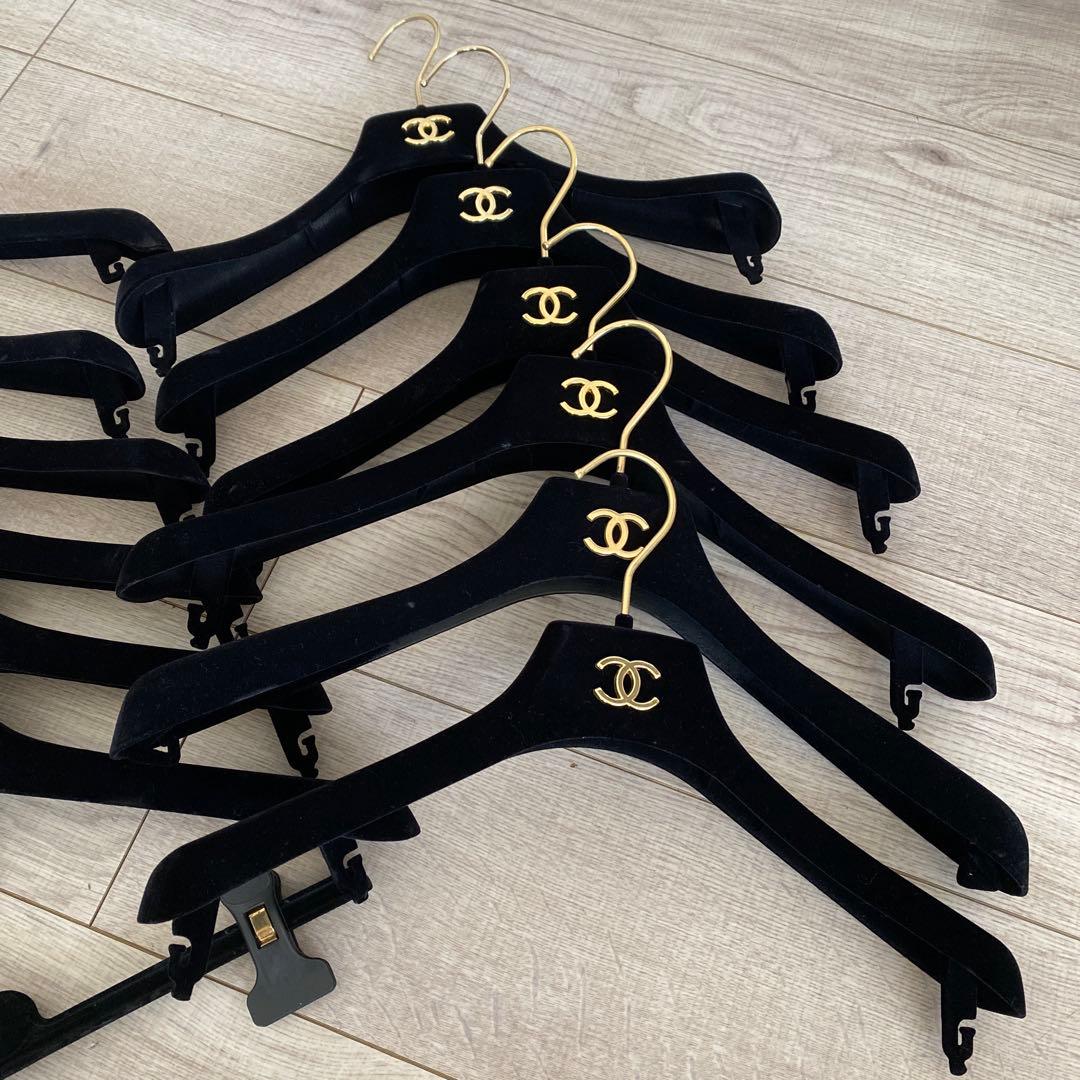 シャネル CHANEL ベロアハンガー　13点　❦ mnemosyne ❦