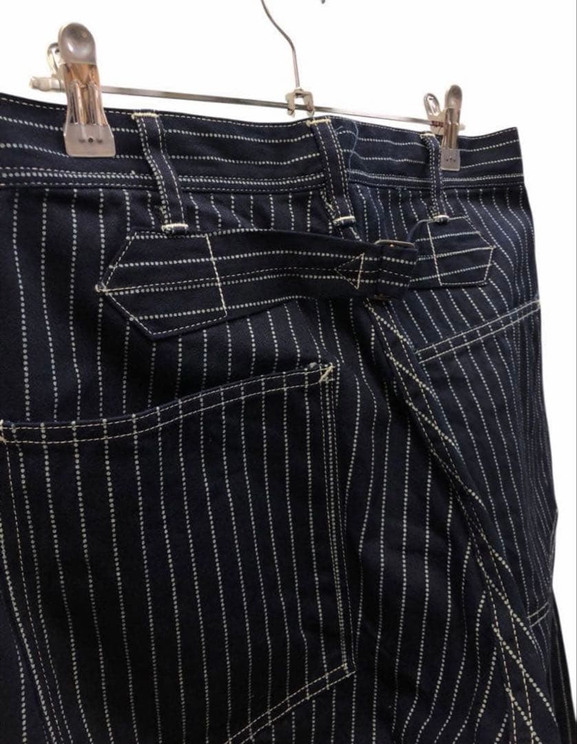 SUGAR CANE ウォバッシュ ストライプ ワークパンツ SC40786