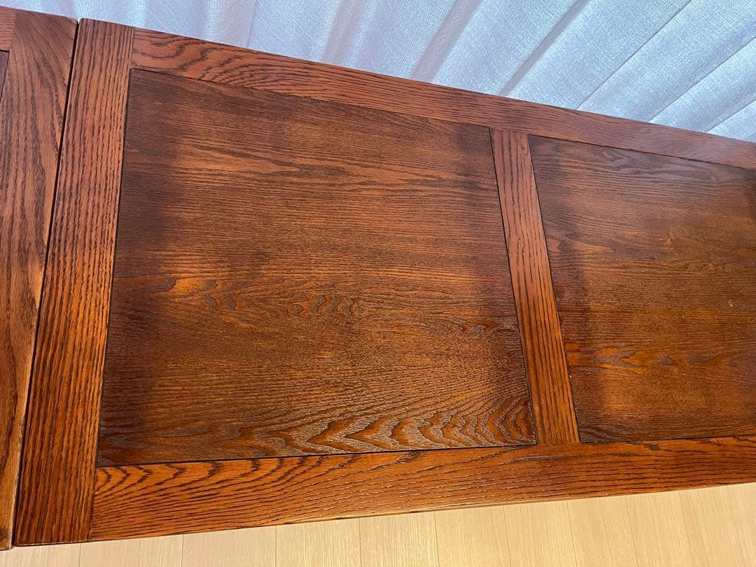 ◆アンティーク調　ドローリーフ　テーブル　　リビング　拡張式　中古品　◆