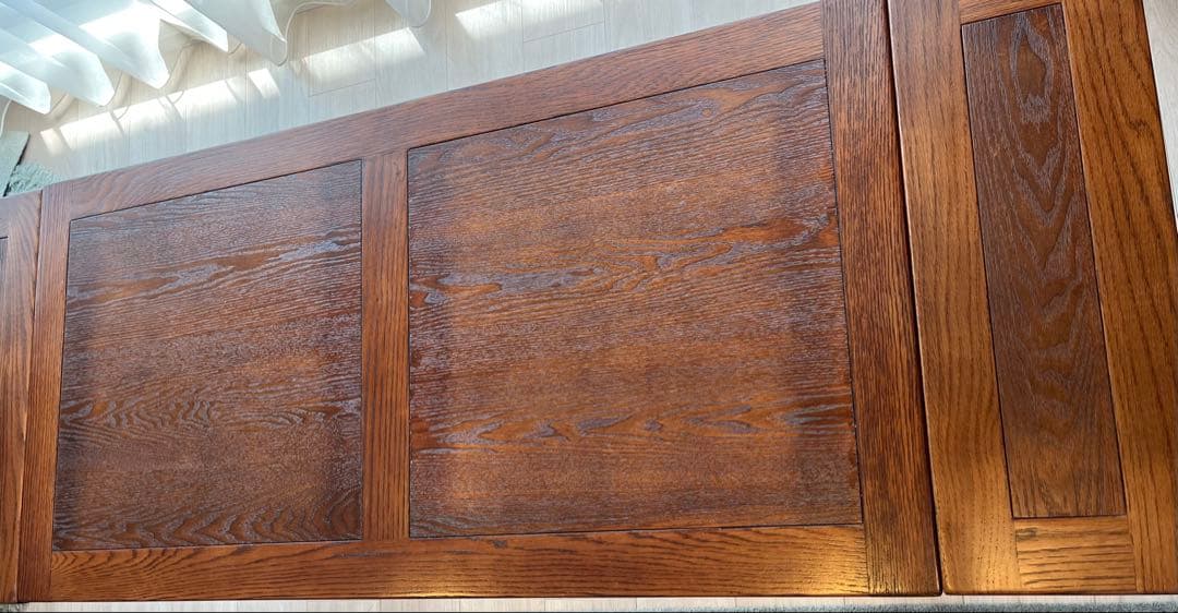 ◆アンティーク調　ドローリーフ　テーブル　　リビング　拡張式　中古品　◆