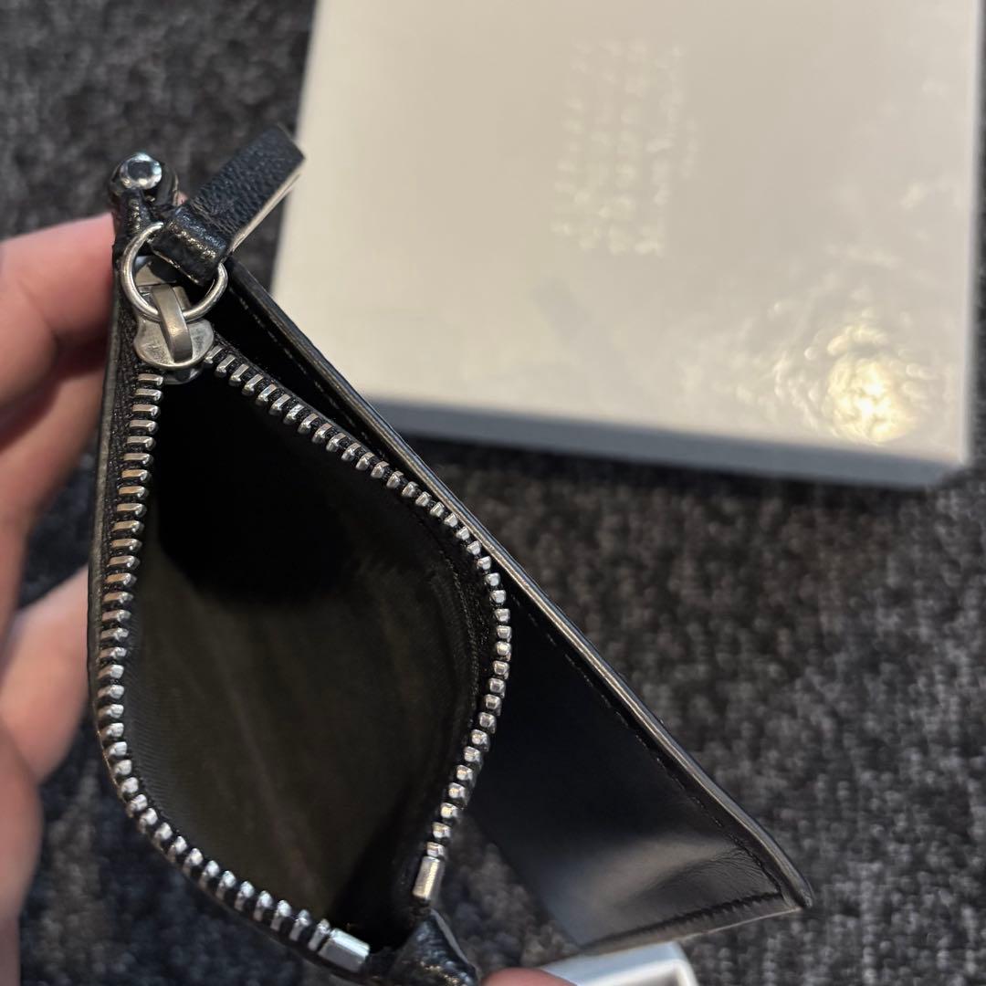 キング様用Maison Margiela 二つ折り財布 ブラック
