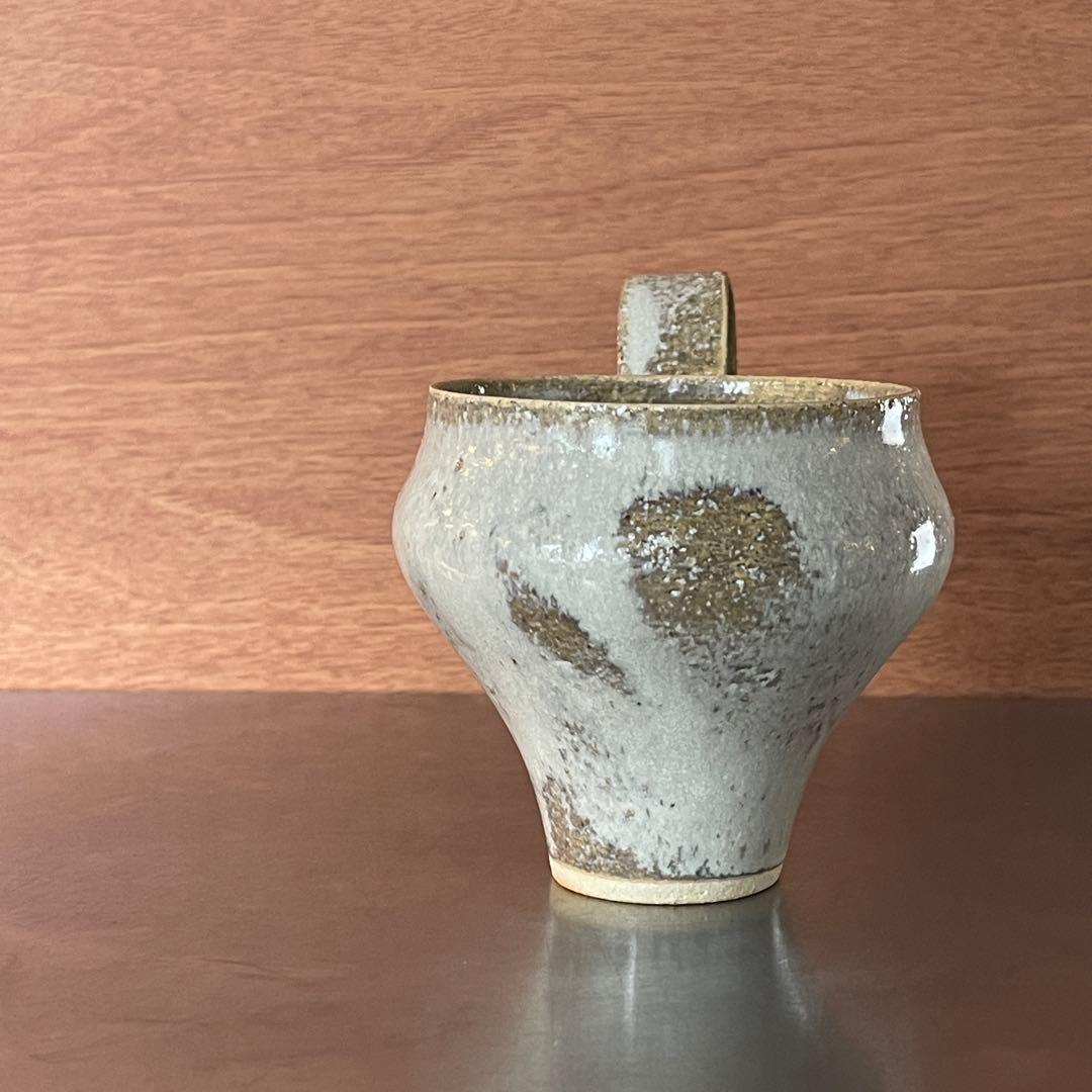 人気陶芸家鈴木麻起子 ラパンアルジョンテ　手付カップ2個セット