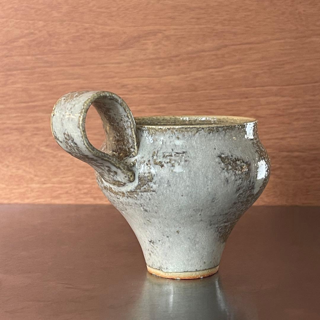 人気陶芸家鈴木麻起子 ラパンアルジョンテ　手付カップ2個セット