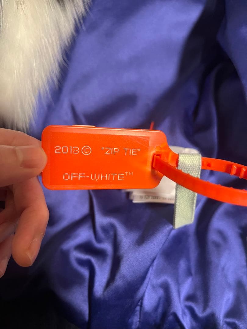 OFF-WHITE VIRGIL FOX ファー　コート36