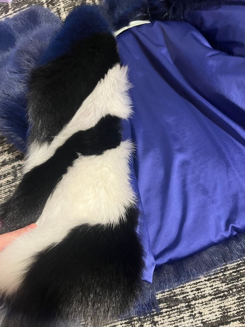 OFF-WHITE VIRGIL FOX ファー　コート36