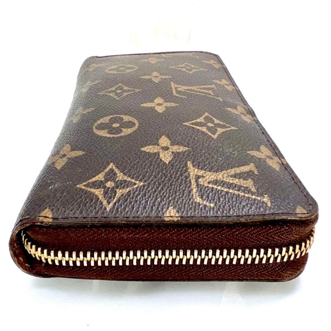 【美品】 ルイヴィトン モノグラム ジッピーウォレット M60017 長財布