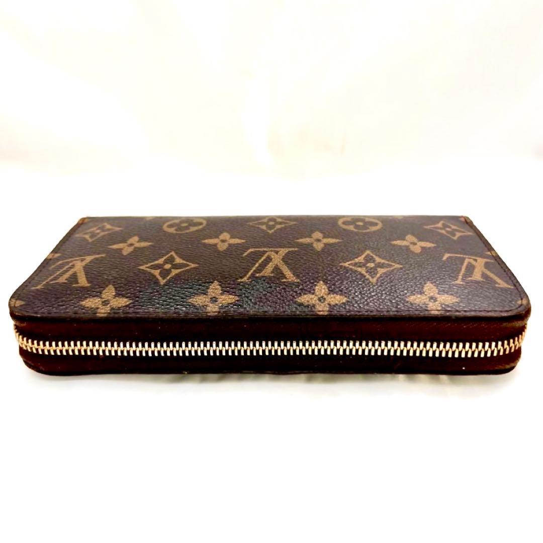 【美品】 ルイヴィトン モノグラム ジッピーウォレット M60017 長財布