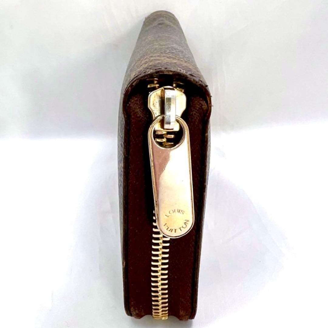 【美品】 ルイヴィトン モノグラム ジッピーウォレット M60017 長財布