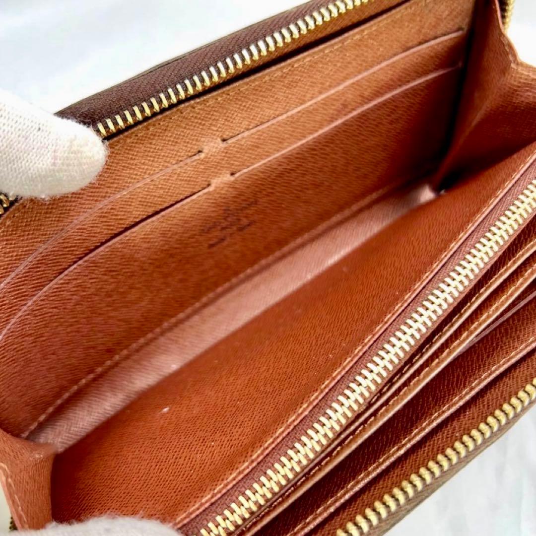 【美品】 ルイヴィトン モノグラム ジッピーウォレット M60017 長財布