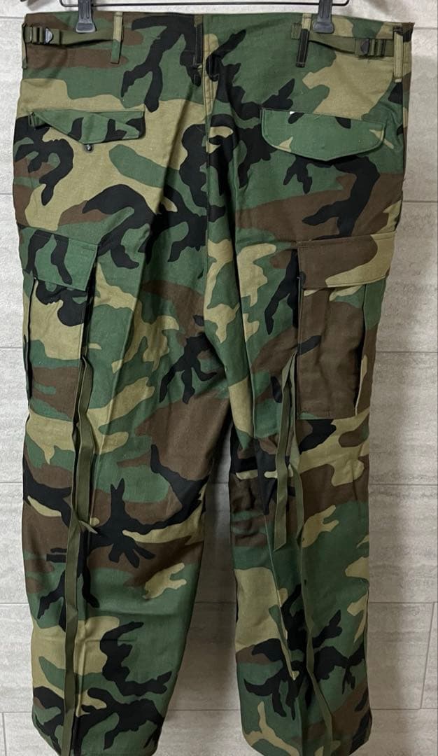 ヒ*ン様 【ラスト】NOS M65カーゴパンツウッドランドカモ【Midium-s