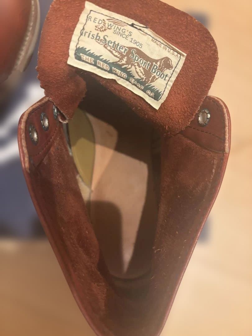 レッドウィング8166 四角犬タグ　US9D 27センチ