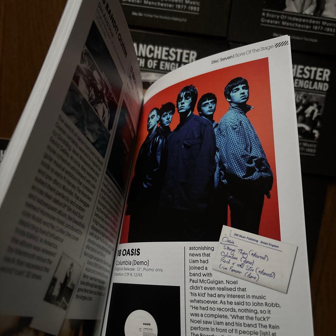 洋楽 ManchesterCDbox oasis stone roses others