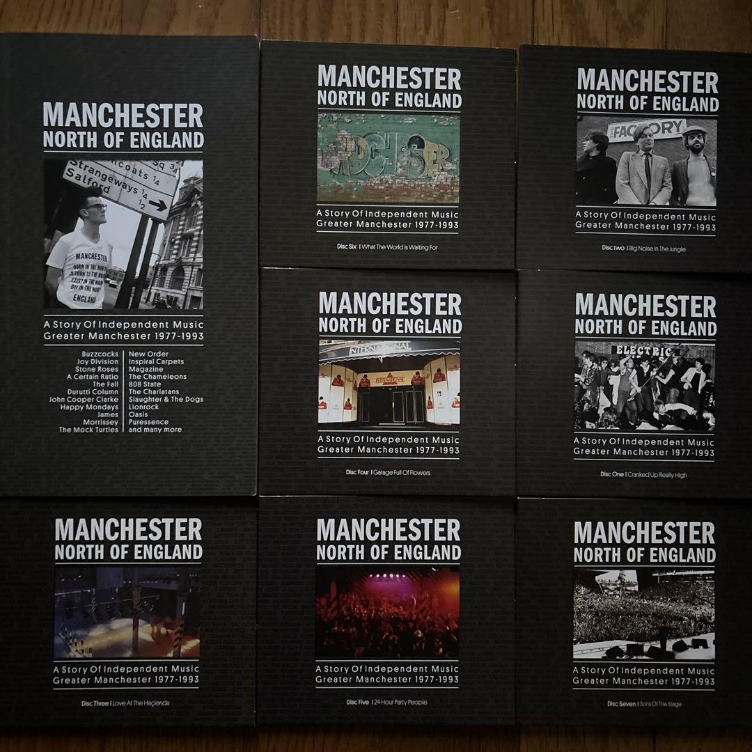 洋楽 ManchesterCDbox oasis stone roses others