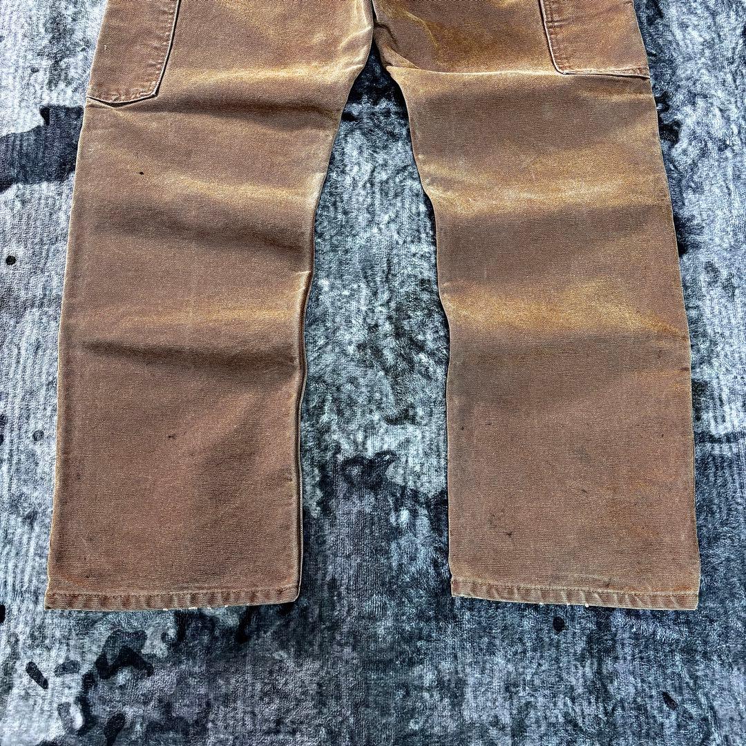 コメ欄セール！一点物 雰囲気系 フェードブラウン W38 極太ワーク