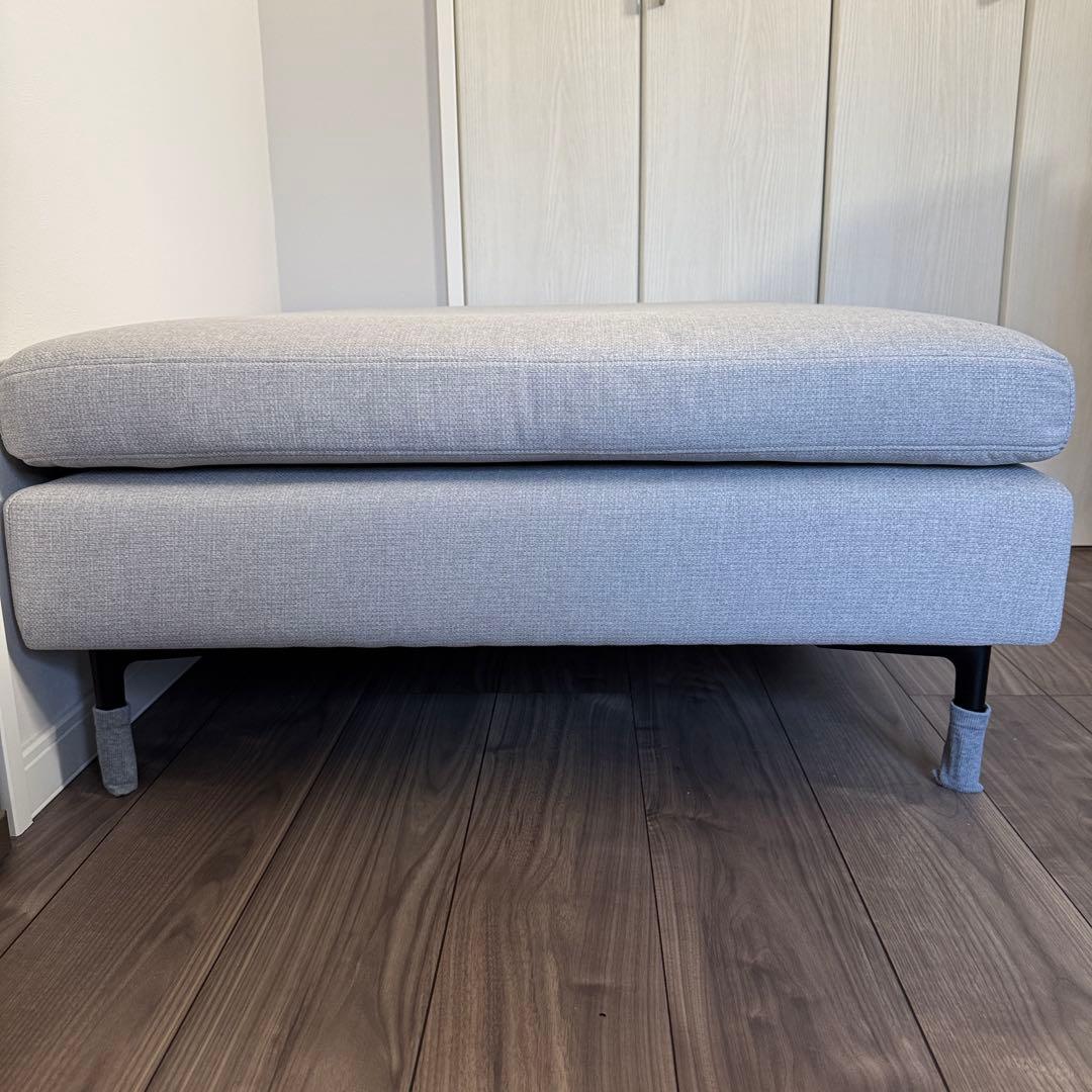 [ミルク]Nシールド　ユニット　ソファ　ライトグレー　NITORI