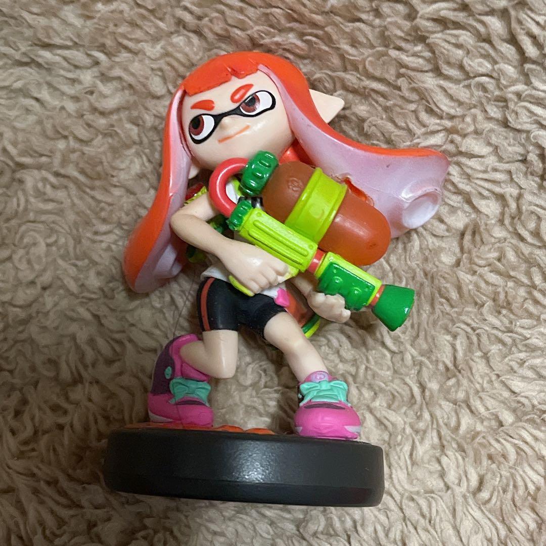 スプラトゥーン amiibo ボーイ ガール ホタル ネオン