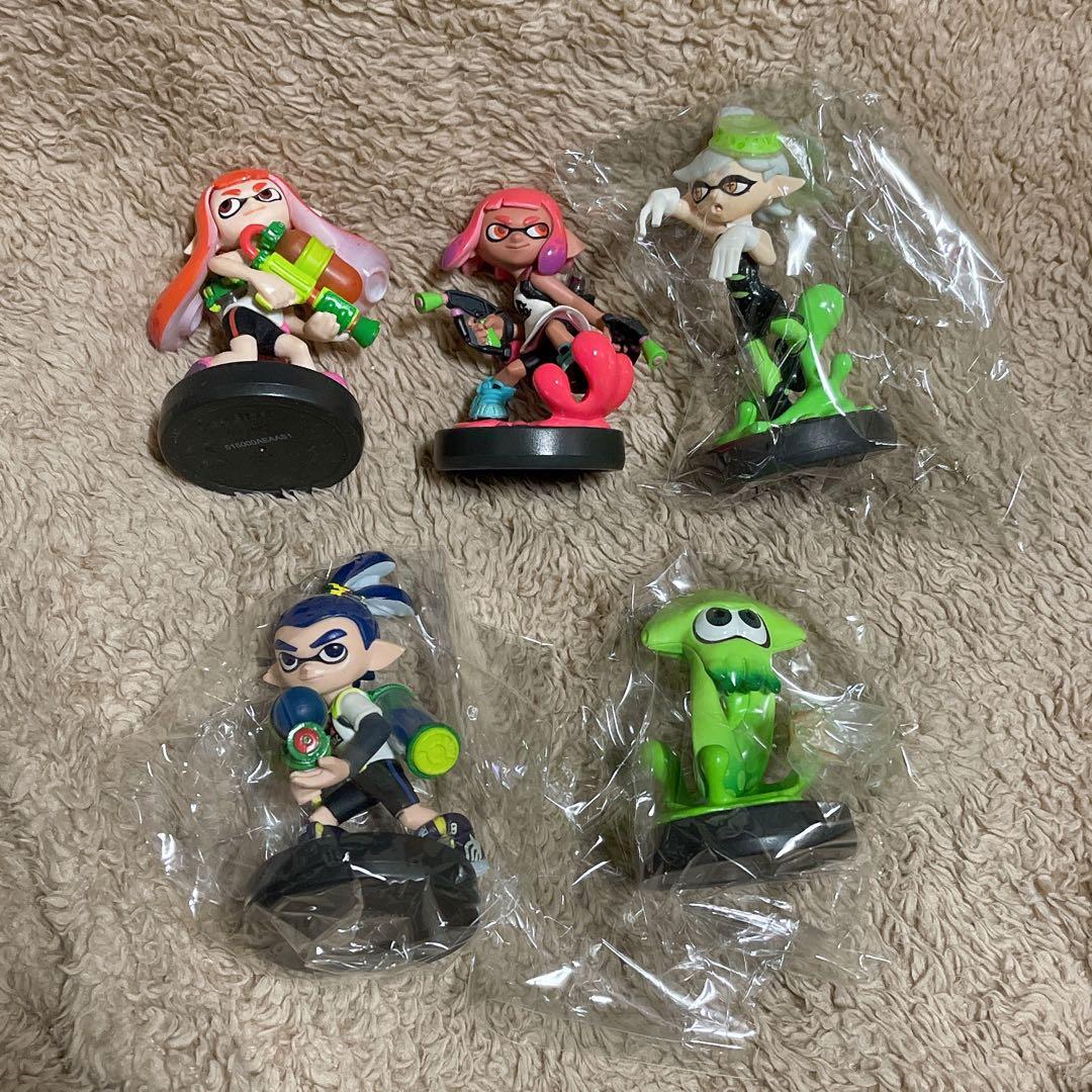 スプラトゥーン amiibo ボーイ ガール ホタル ネオン