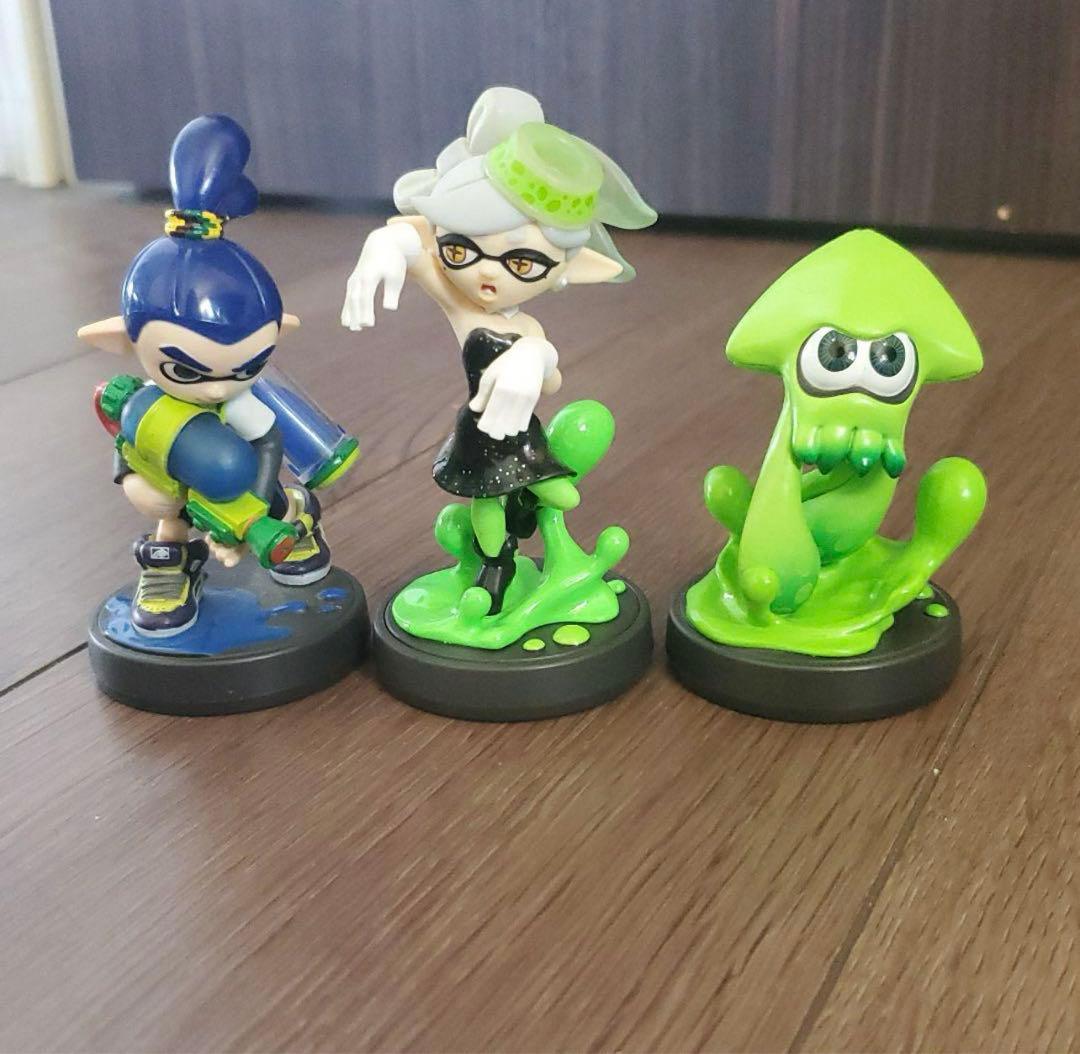 スプラトゥーン amiibo ボーイ ガール ホタル ネオン