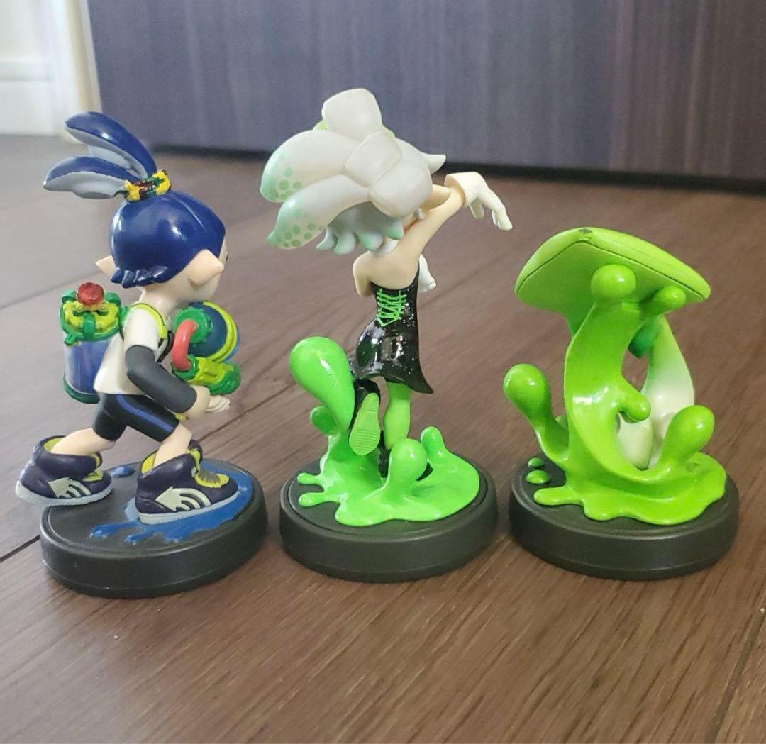 スプラトゥーン amiibo ボーイ ガール ホタル ネオン