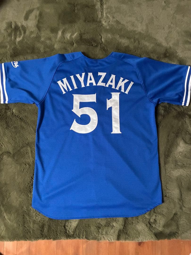 横浜DeNAベイスターズ　宮崎敏郎　復刻ユニフォーム　サイズL