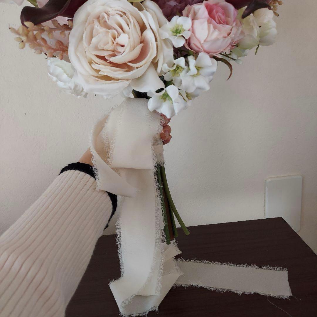 アーティシャルフラワー ウエディング 造花 結婚式 ブーケ ブートニア