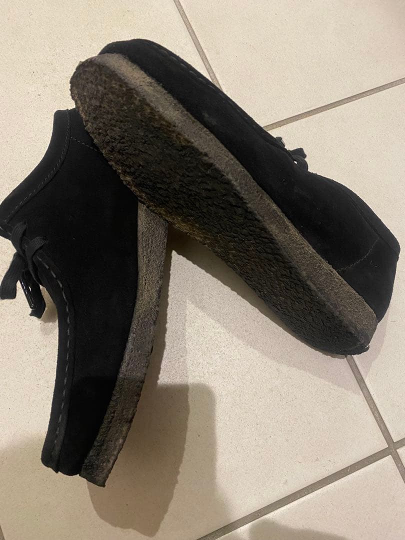 Y*K様 Clarks ブラック Wallabee 26cm クラークス ワラビ