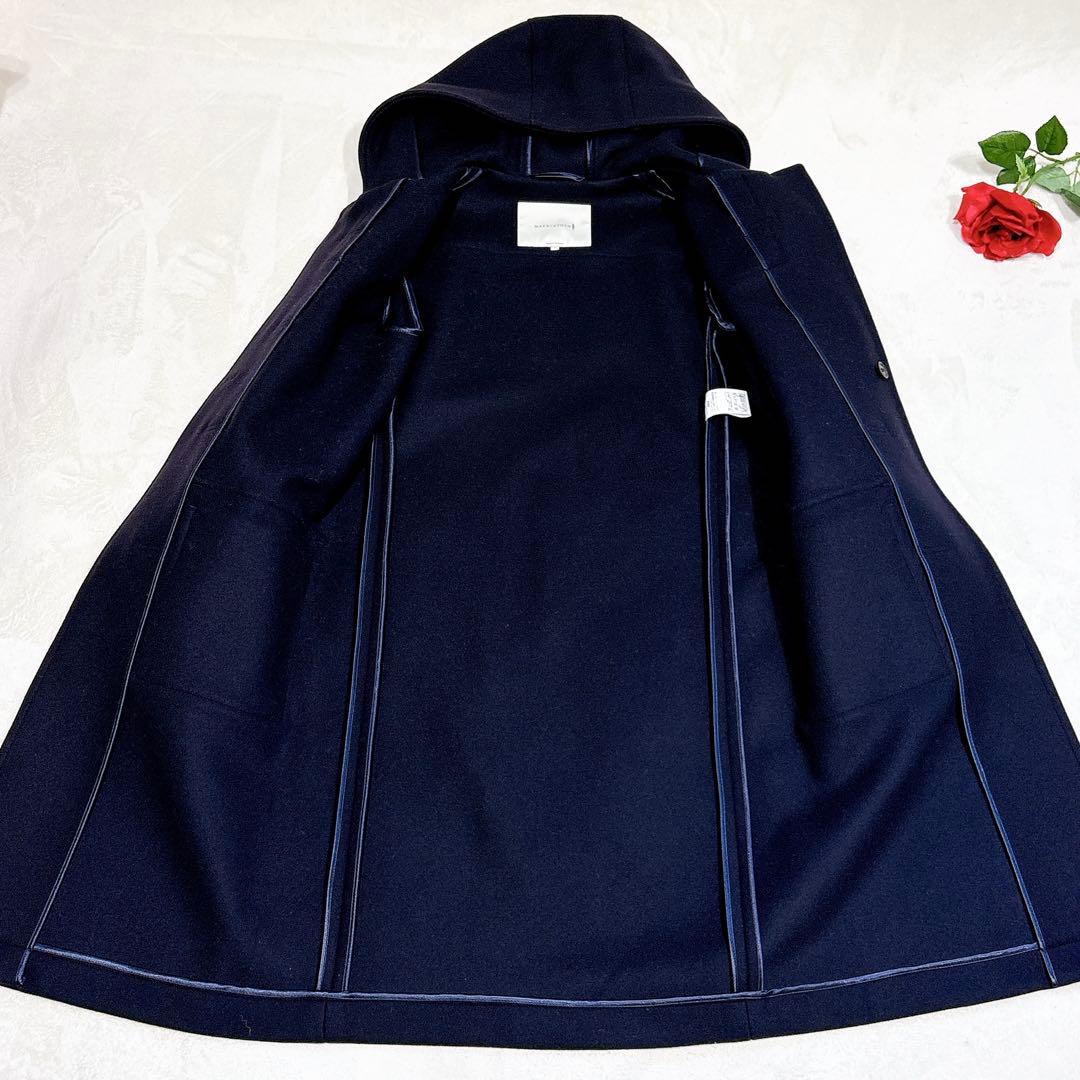 新品同様✨　マッキントッシュ　ダッフルコート　現行品　ネイビー　ロング　34