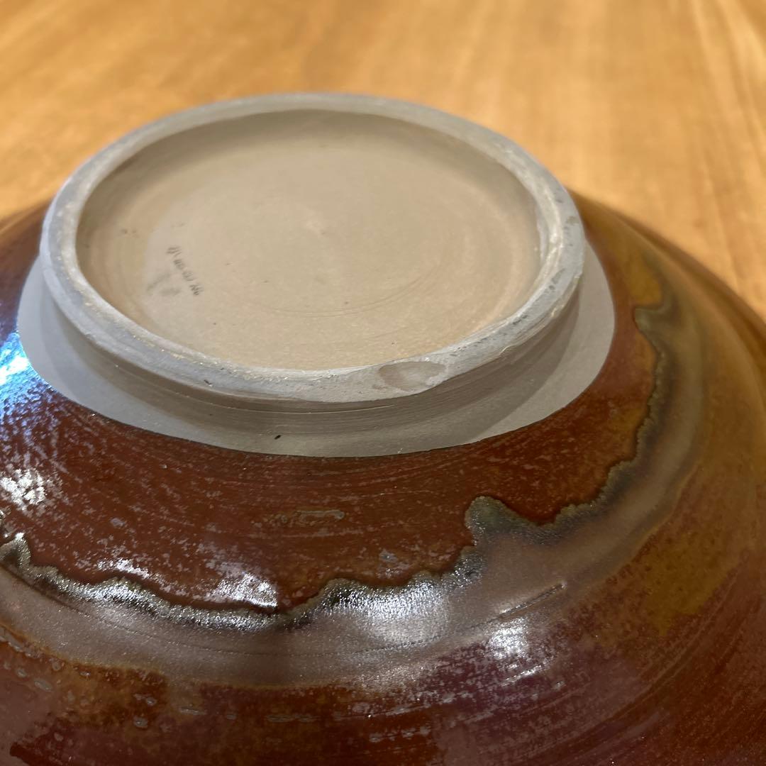 小鹿田焼 坂本浩二窯　刷毛目　節目　平鉢