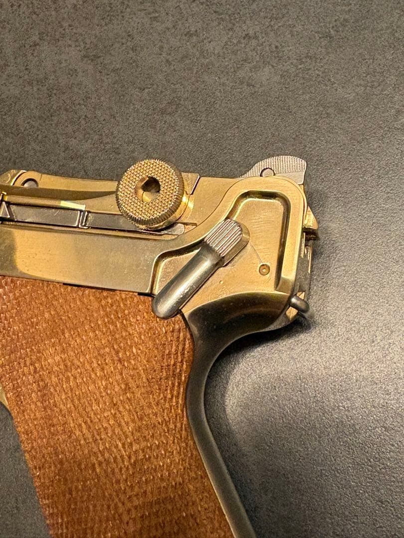 【希少】マルシン　金属製　ルガーP-08 6インチ　モデルガン