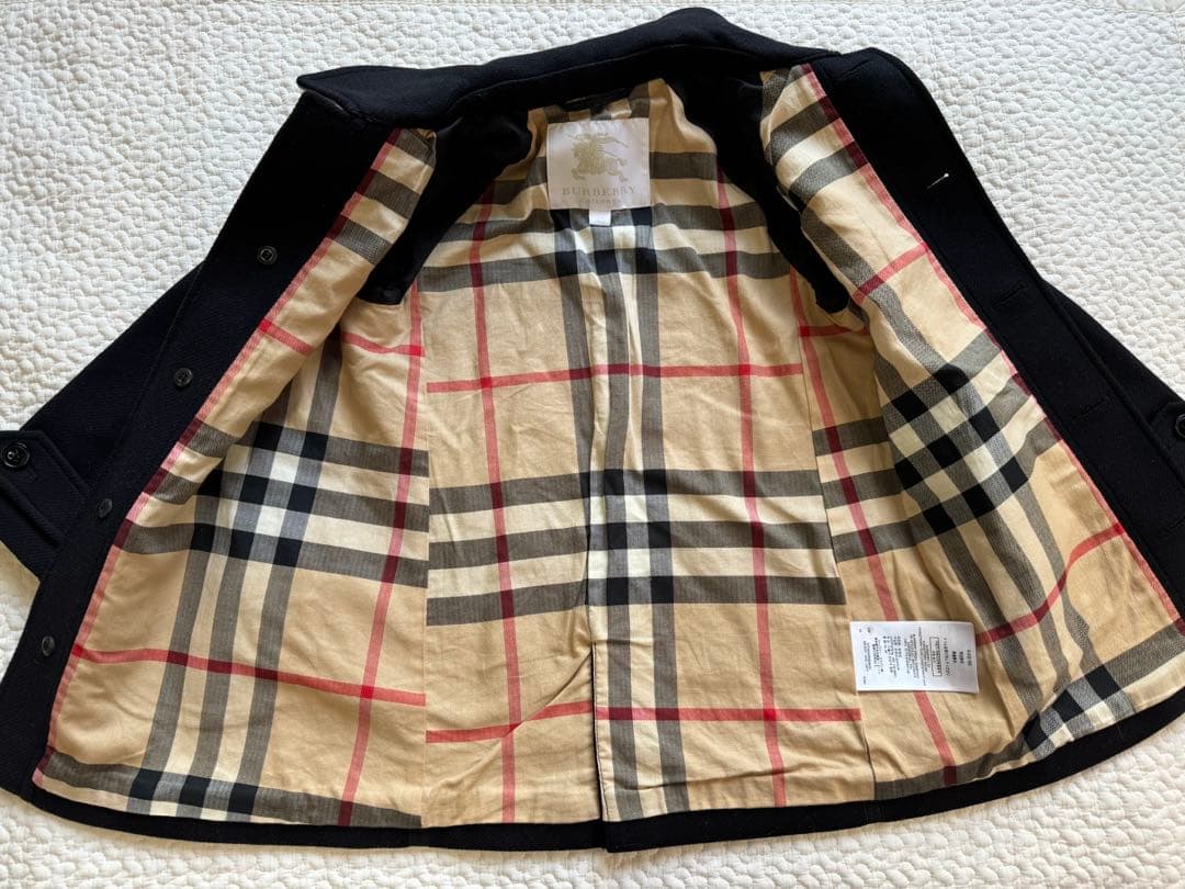 【美品】Burberry ウールコート　6y
