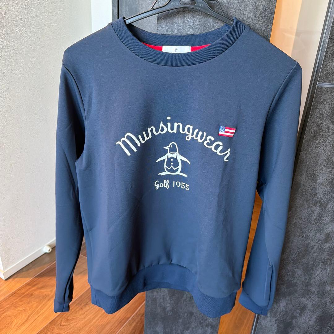 美品　Munsingwear セットアップ　ネイビー 春ゴルフ　スカート S