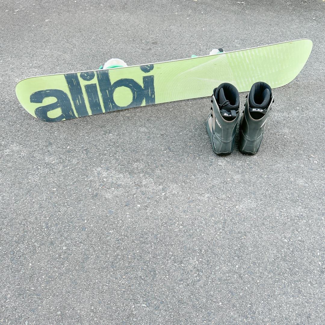 美品 スノーボード Abili セット スノボー 161 ブーツセット メンズ