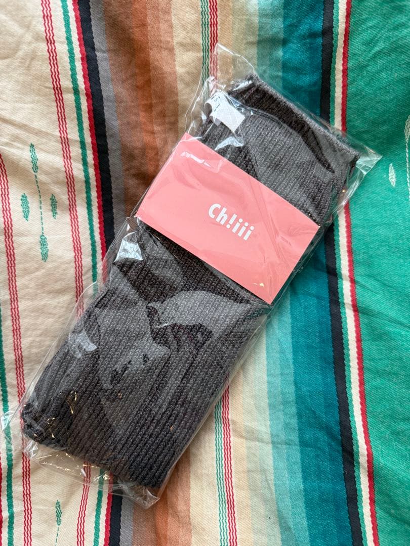 【新品未使用品】ch!iiibag 3足セット リブルーズソックス 白　ピンク