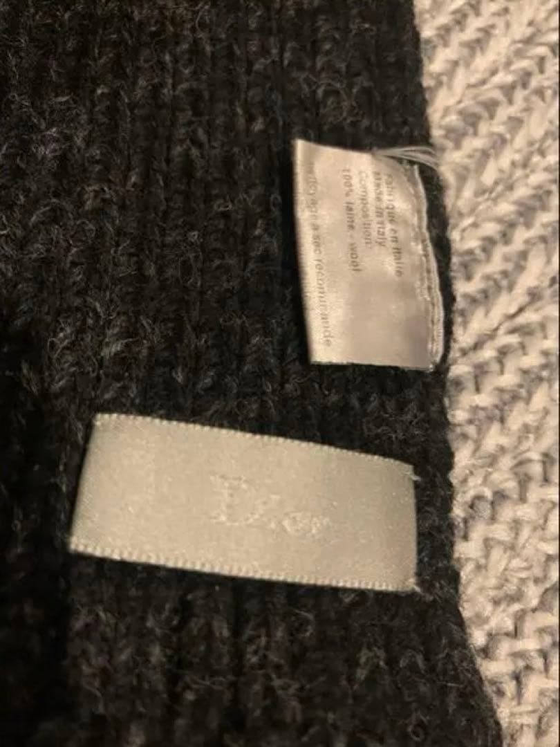 Dior HOMME 04AW ロングマフラー フリンジ エディ期