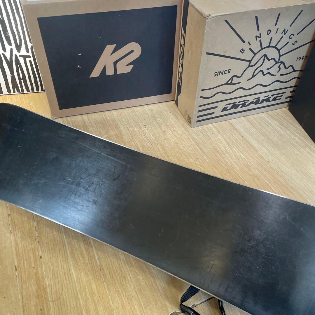 IGNIO×HEAD　キッズスノーボードセット　バイン付3点セット