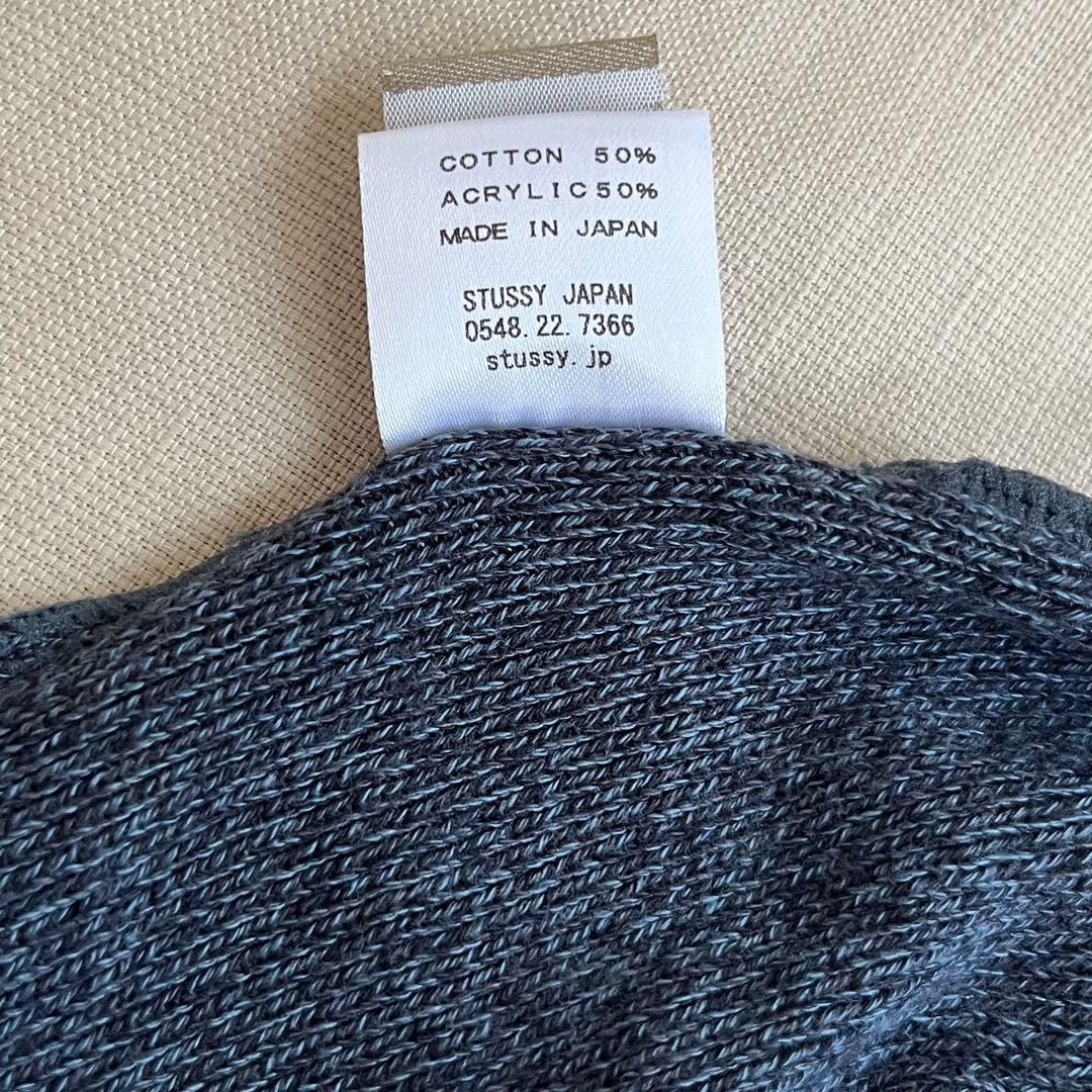 “Made in Japan” old stussy ビーニー チャコール