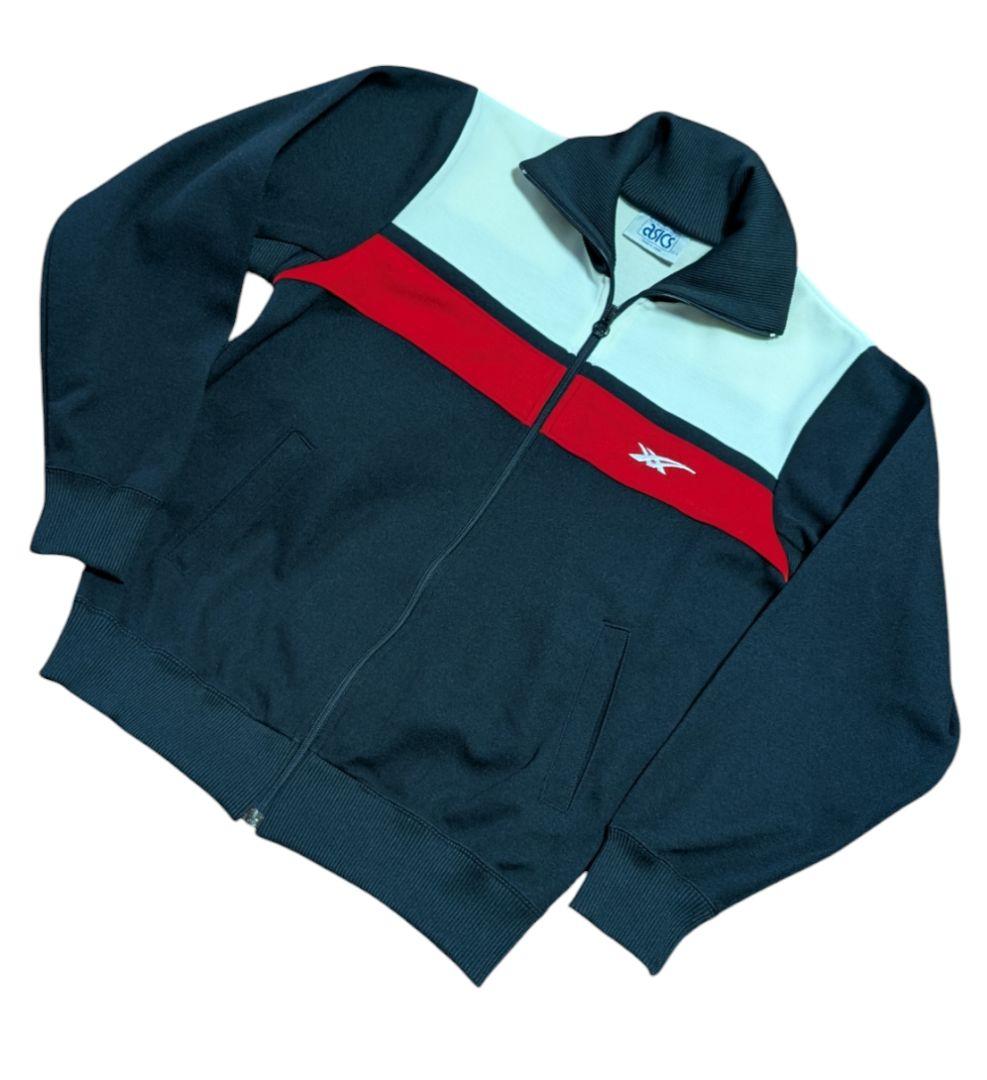 y*u様 asics アシックスビンテージジャージ オニツカタイガー 好配色ジャ