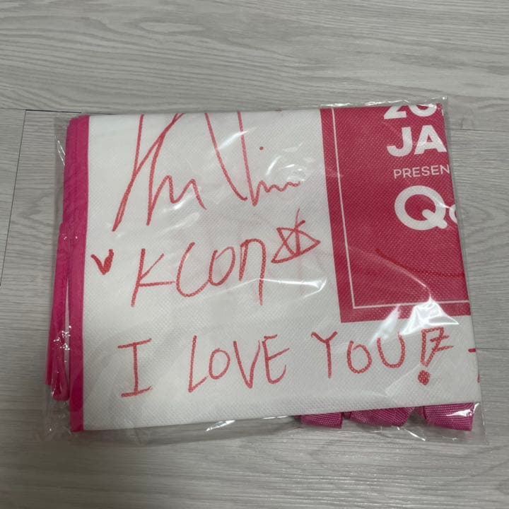 KCON 2017 JAPAN ASTRO ジンジン直筆サイン　トートバッグ