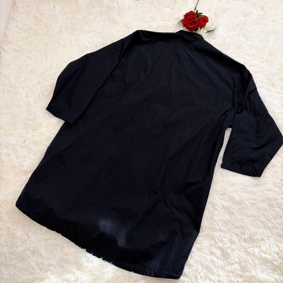 【名作・美品】MUJIラボ ノーカラーコート L-XL