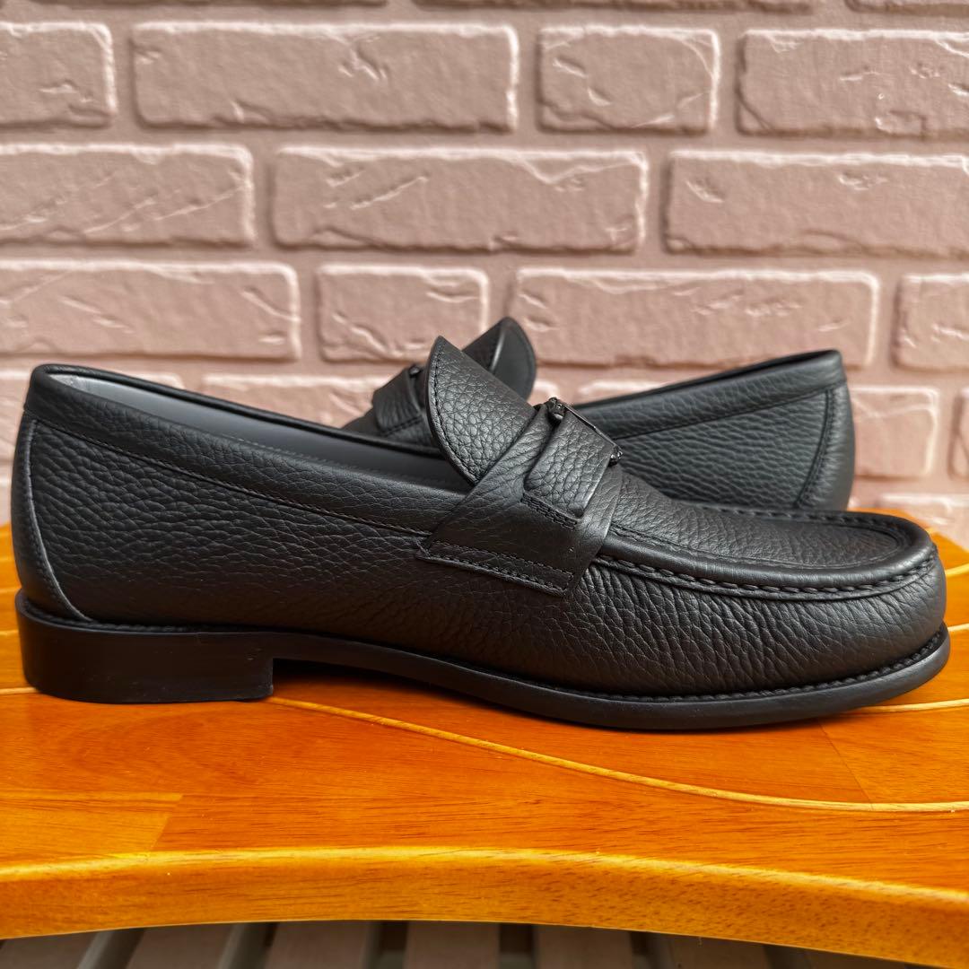 【極美品】ルイヴィトン 24年製 メジャーライン シボ革 レザーローファー