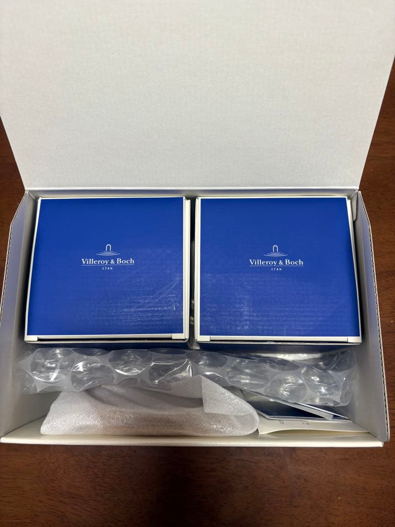 ビレロイ&ボッホ　クリスマストイズデライト　ペアスープカップ