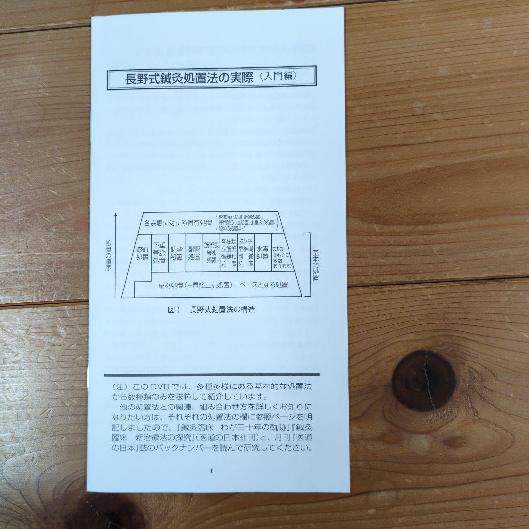 長野式鍼灸処置方法の実際[入門編]