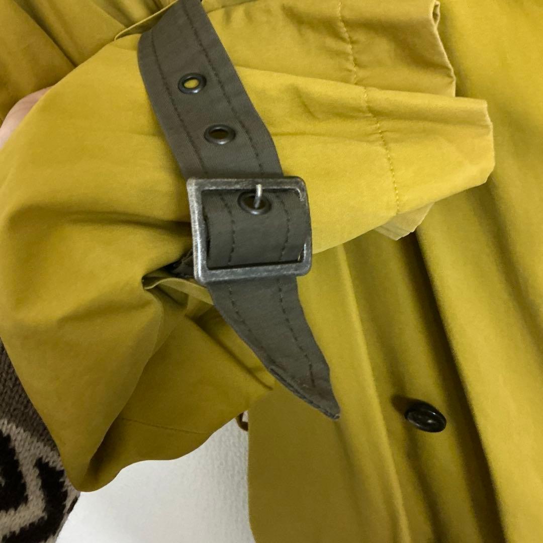 Yves Saint Laurent イエロー マスタード トレンチコート